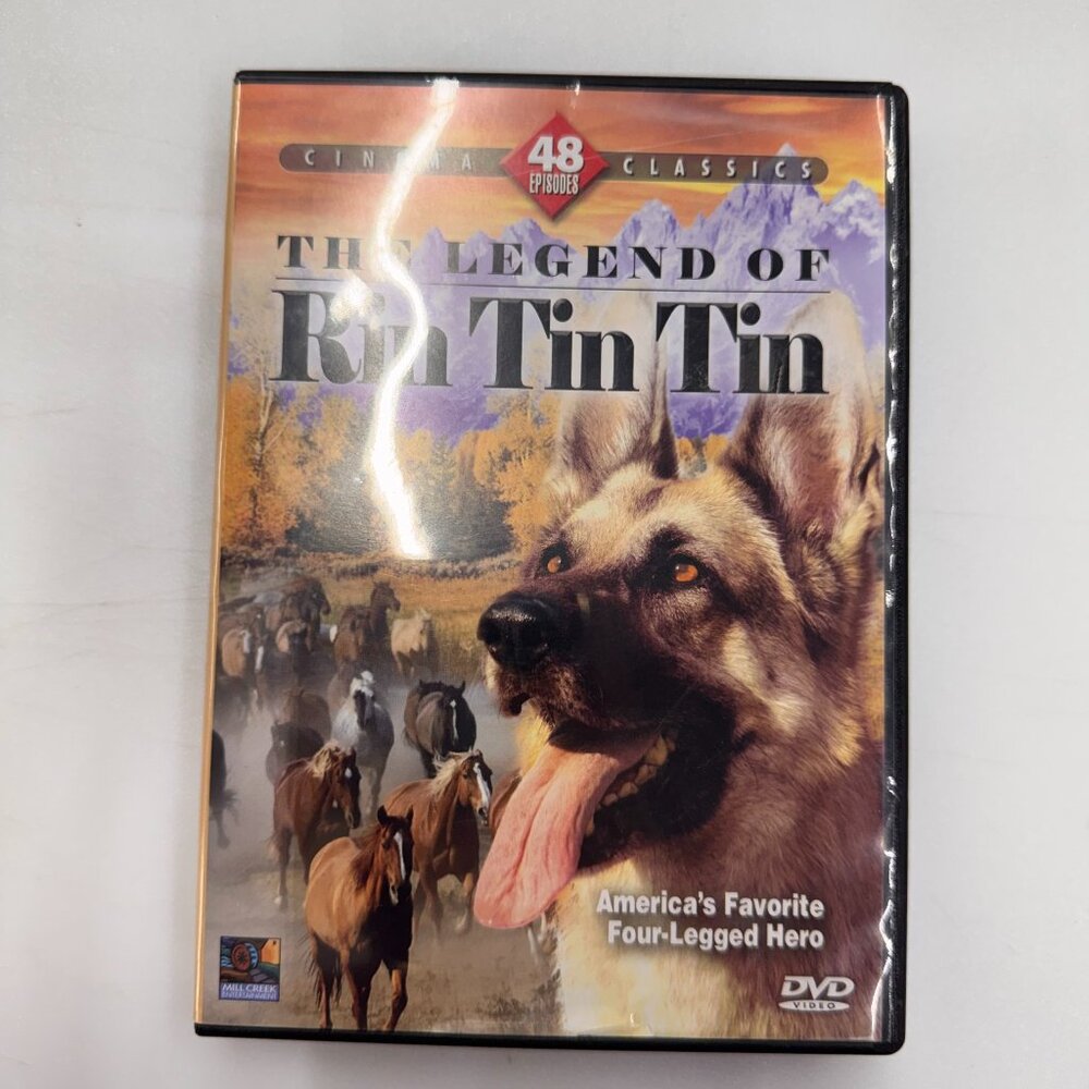 The Legend of Rin Tin Tin [DVD] Disc Tested, Working